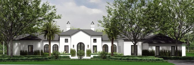 Exterior, Facade, French Provincial
