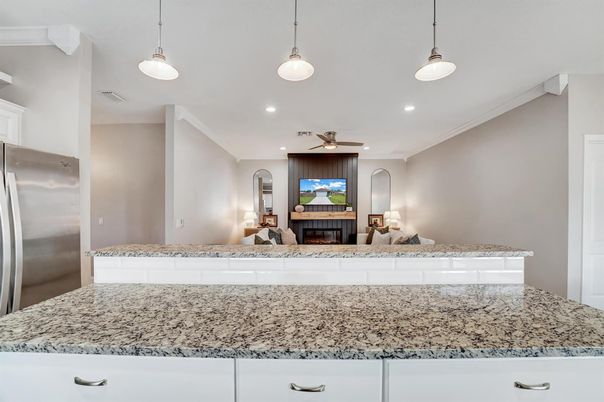 Fireplace, Interior, Pendant Lights, Recessed Lighting