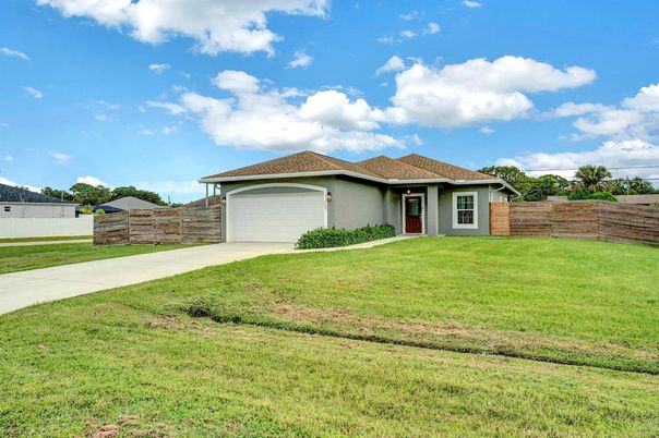 Attached, Backyard, Exterior, Facade, Ranch