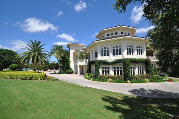 Backyard, Exterior, Facade, Mediterranean