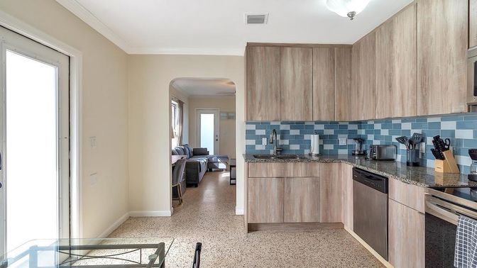 Interior, Kitchen, Living room