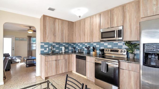 Interior, Kitchen, Stainless Steel Appliances