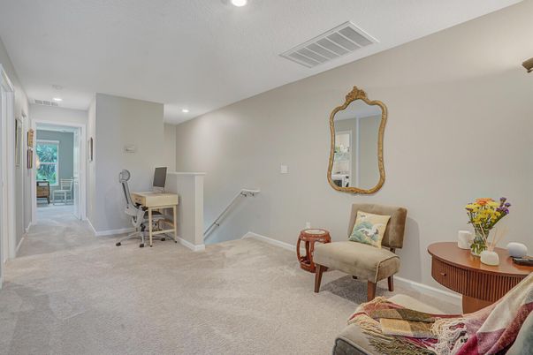 Home Office, Interior, Recessed Lighting