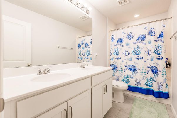 Bathroom, Interior, Recessed Lighting