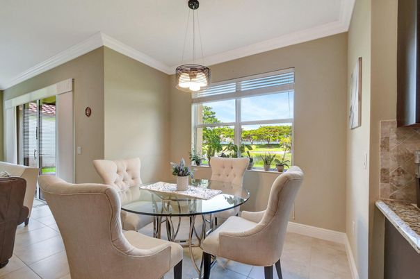 Dining room, Interior, Pendant Lights