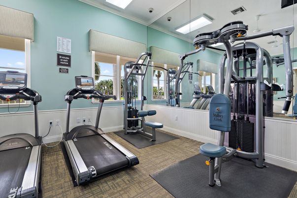Fitness Equipment, Gym, Interior