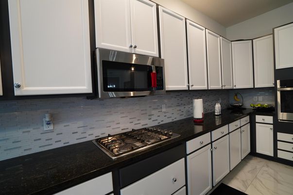 Interior, Kitchen, Marble, Stainless Steel Appliances
