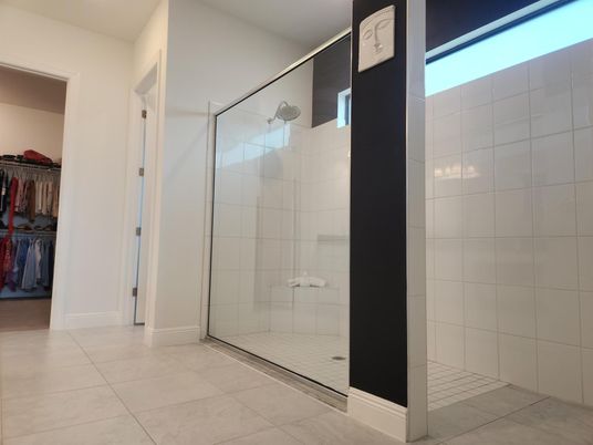 Bathroom, Glass Shower, Interior, Walk-in Closets