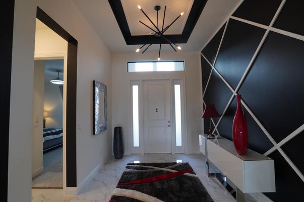 Interior, Marble, Pendant Lights