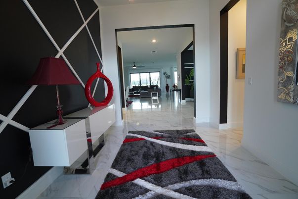 Interior, Marble, Recessed Lighting