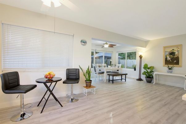 Dining room, Interior, Wood Texture Flooring