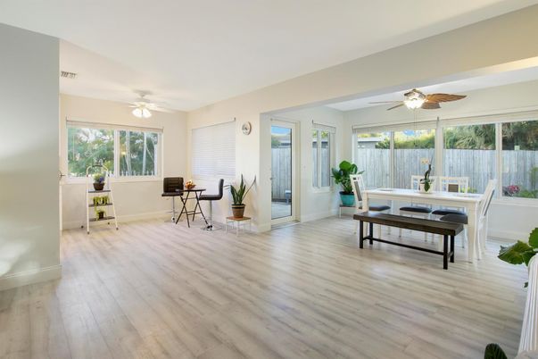 Dining room, Interior, Wood Texture Flooring