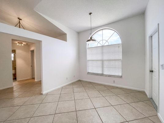 Empty room, Interior, Pendant Lights