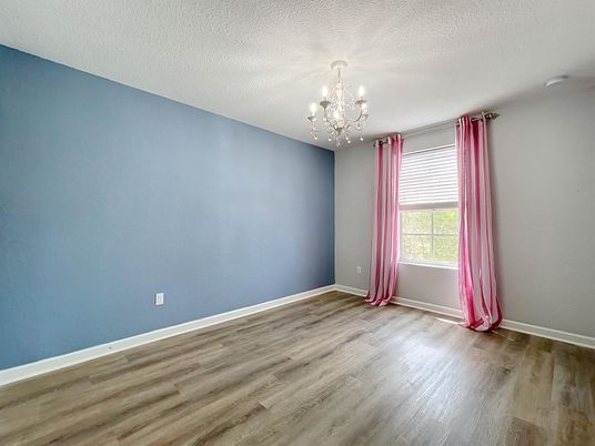 Chandelier, Empty room, Interior, Wood Texture Flooring