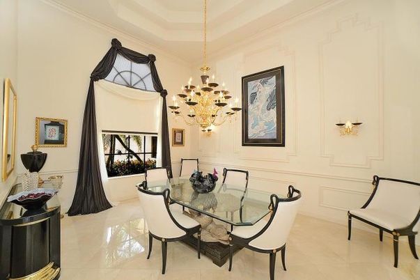 Chandelier, Dining room, Interior