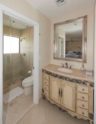Bathroom, Glass Shower, Interior