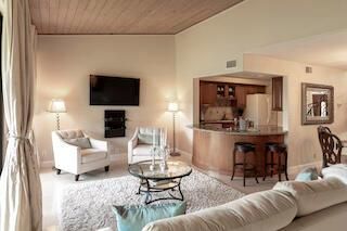 Interior, Kitchen, Living room, Wooden Ceilings