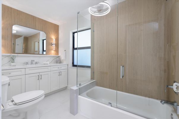 Bathroom, Glass Shower, Interior