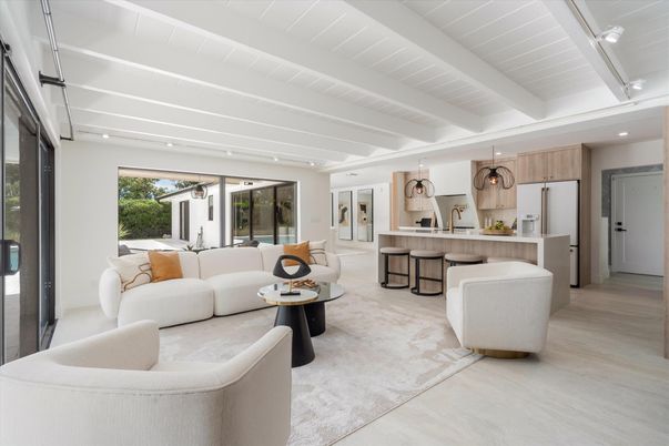 Interior, Kitchen, Living room, Recessed Lighting