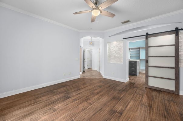 Empty room, Interior, Wood Texture Flooring