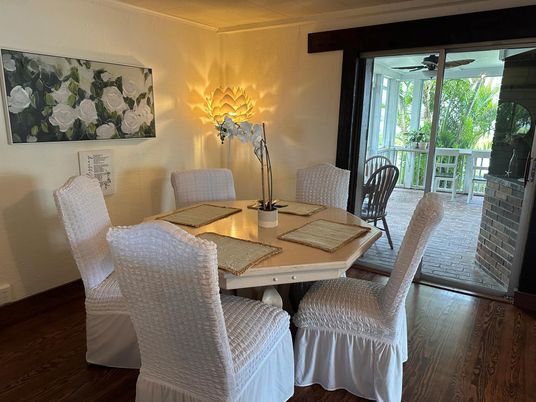 Dining room, Interior, Wood Texture Flooring