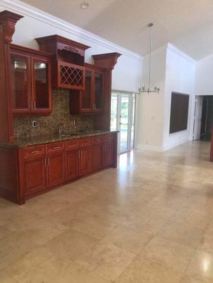 Empty room, Interior, Pendant Lights, Recessed Lighting
