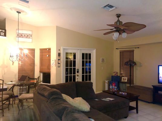 Dining room, Interior, Living room, Pendant Lights