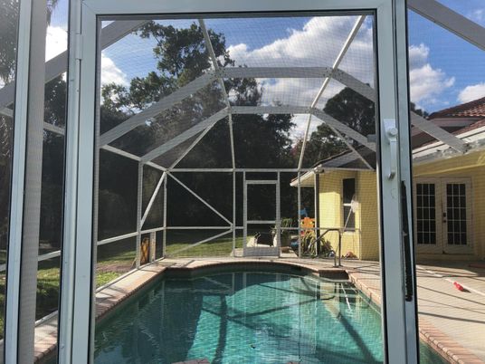 Glass Ceilings, Interior, Pool, Sun Room