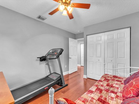 Fitness Equipment, Interior, Wood Texture Flooring