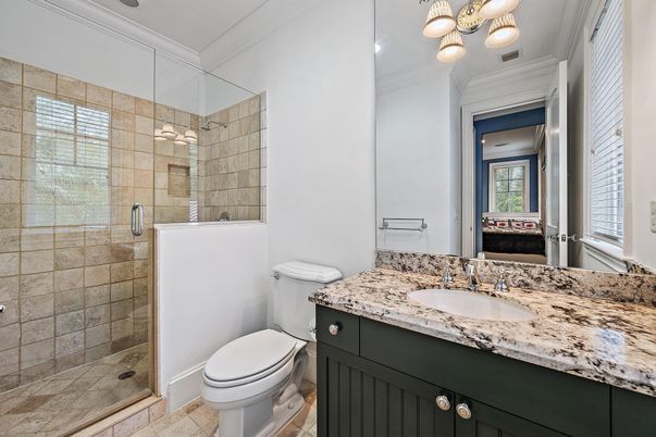 Bathroom, Glass Shower, Interior