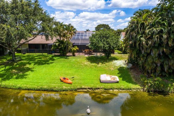 Exterior, Lake, Solar Panels