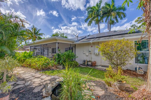 Backyard, Exterior, Solar Panels