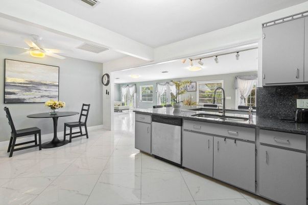 Dining room, Interior, Kitchen, Marble
