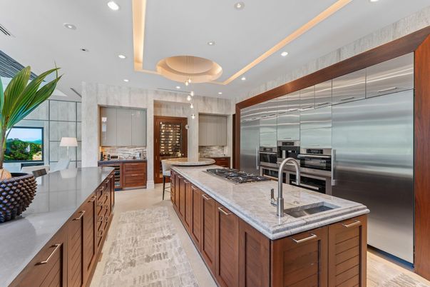 Interior, Kitchen, Recessed Lighting, Stainless Steel Appliances