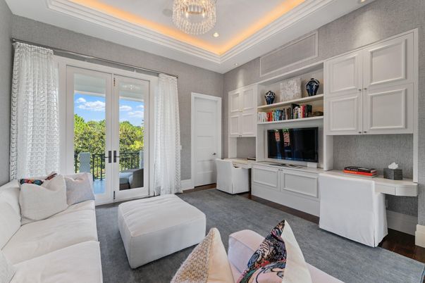 Home Office, Interior, Living room, Recessed Lighting