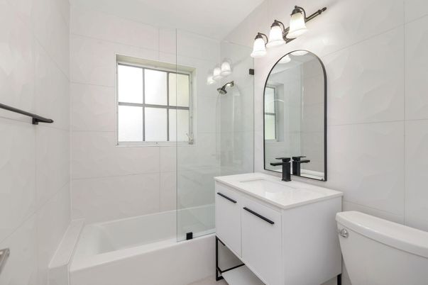 Bathroom, Glass Shower, Interior