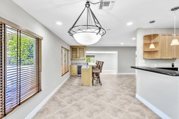 Interior, Kitchen, Pendant Lights, Recessed Lighting