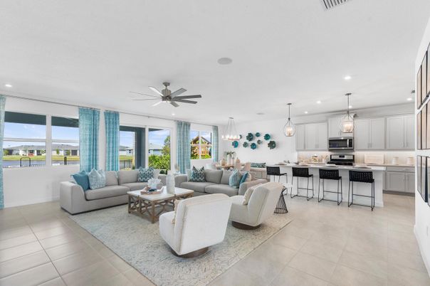 Interior, Kitchen, Living room, Pendant Lights, Recessed Lighting, Stainless Steel Appliances