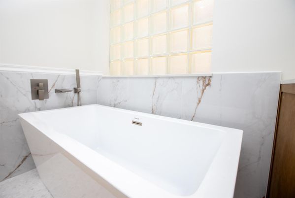 Bathroom, Interior, Marble Walls