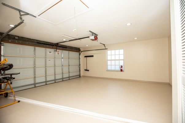 Garage, Interior, Recessed Lighting