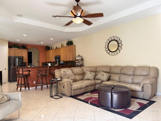 Interior, Kitchen, Living room, Recessed Lighting