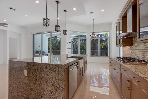 Interior, Kitchen, Pendant Lights, Recessed Lighting