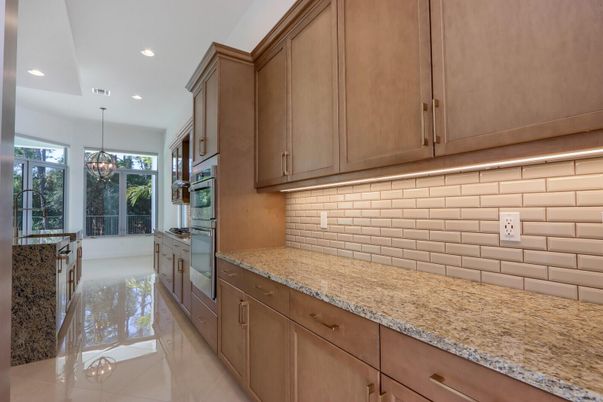 Chandelier, Interior, Kitchen, Recessed Lighting
