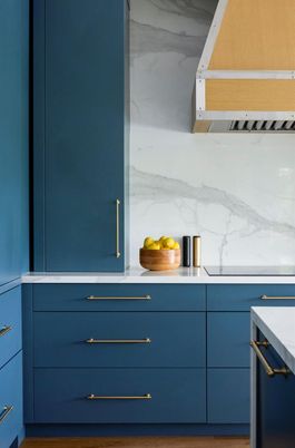 Interior, Kitchen, Marble Walls