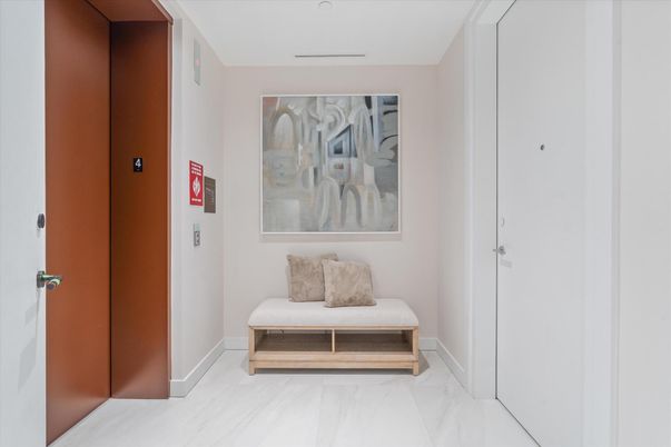 Elevator, Interior, Marble