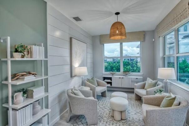 Bedroom, Interior, Pendant Lights, Recessed Lighting