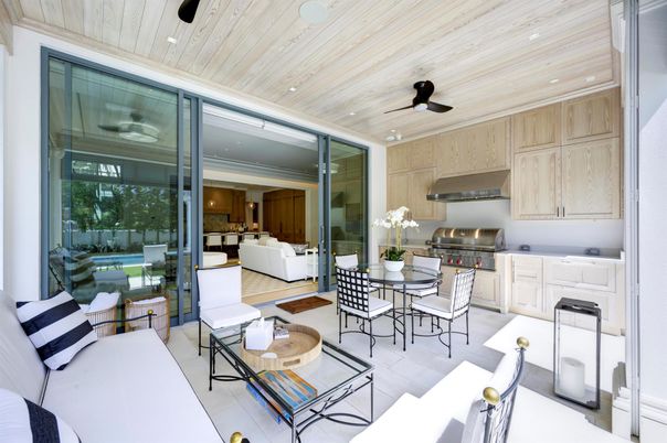 Dining room, Interior, Kitchen, Living room, Recessed Lighting, Stainless Steel Appliances