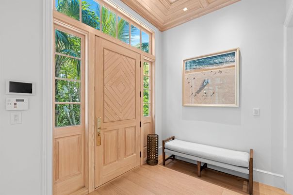 Interior, Recessed Lighting, Wooden Ceilings, Wood Texture Flooring