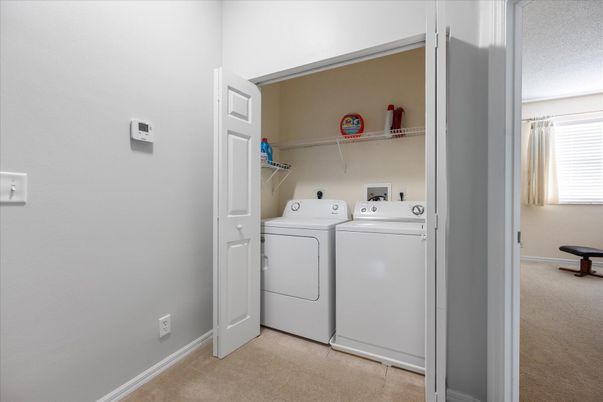 Interior, Utility Closets, Washer