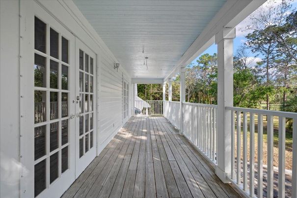 Exterior, Wood Texture Flooring
